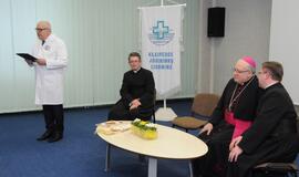 Popiežiaus atstovo vizitas Klaipėdos jūrininkų ligoninėje