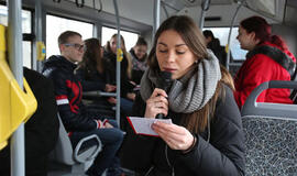 Autobusų keleiviai virto ekskursantais