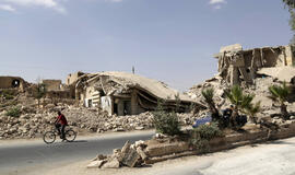 Dėl kovų Alepe namus palikti priversti 50 tūkst. žmonių