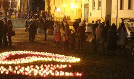 Žvakučių akcija Vasario 16-osios proga