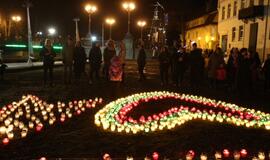 Žvakučių akcija Vasario 16-osios proga