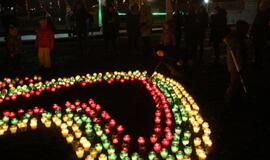 Žvakučių akcija Vasario 16-osios proga