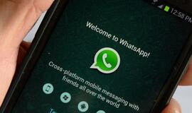 Programėlės "WhatsApp" vartotojų skaičius pasiekia 1 mlrd.