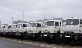 Rusijoje sustabdyti 200 Ukrainos sunkvežimių