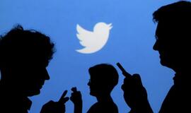 "Twitter" akcijos pinga susilpnėjus vartotojų skaičiaus augimui