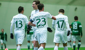 "Žalgirio" futbolininkai penktą kartą iškovojo LFF Supertaurę