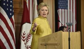 Hilari Klinton pasmerkė respublikonų požiūrį į NATO
