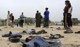 Irako futbolo stadione įvykdyto išpuolio aukų skaičius išaugo iki 41
