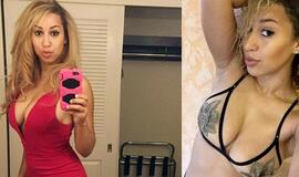 Krepšininkės grožis suviliojo akimirksniu