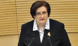 Loreta Graužinienė neįžvelgia nieko bloga situacijoje, kai vidaus reikalų ministro ieško partija, kuriai pareikšti įtarimai