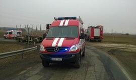 Pagrobė mašiną, palindo po vilkiku ir žuvo