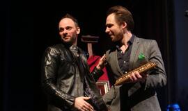 Padėkos kaukių įteikimo ceremonija