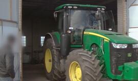 Klaipėdos rajone rasti du Švedijoje vogti traktoriai