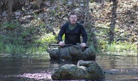 Klaipėdos pėstininkų kuopa blogo oro nepabūgo