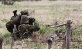 Klaipėdos pėstininkų kuopa blogo oro nepabūgo