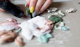 Sospeso trasparente – užburianti erdvinio dekoro technika