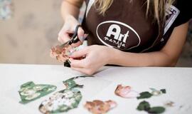 Sospeso trasparente – užburianti erdvinio dekoro technika