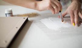 Sospeso trasparente – užburianti erdvinio dekoro technika