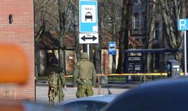 Prie geležinkelio stoties - didelė bomba