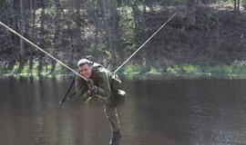 Klaipėdos pėstininkų kuopa blogo oro nepabūgo