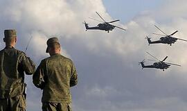 Trys rusų sraigtasparniai pažeidė Lietuvos oro erdvę