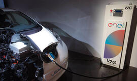 Atliks energijos perdavimo iš elektromobilių į energetikos tinklą sistemos bandymus