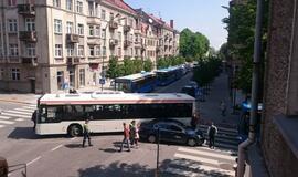 Avarija užkimšo Liepų gatvę