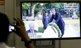 Barakas Obama surengė istorinį vizitą į Hirošimą