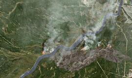 Kanada: Albertos provincijoje sudegė apie 1,6 tūkstančio namų