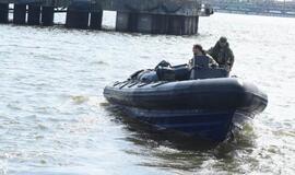 Netoli Klaipėdos uosto vartų - jūrinė mina