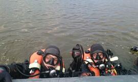 Netoli Klaipėdos uosto vartų - jūrinė mina