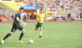 Baltijos futbolo taurė: Lietuva - Estija - 2:0
