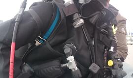 Netoli Klaipėdos uosto vartų - jūrinė mina