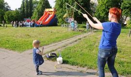 Kaimynų šventės viliojo į kiemą