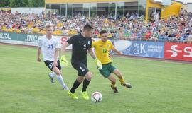 Baltijos futbolo taurė: Lietuva - Estija - 2:0