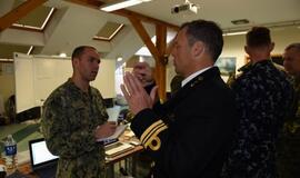 Netoli Klaipėdos uosto vartų - jūrinė mina