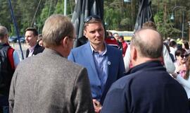 Startavo pirmoji sezono regata „Gero vėjo“