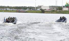 Netoli Klaipėdos uosto vartų - jūrinė mina