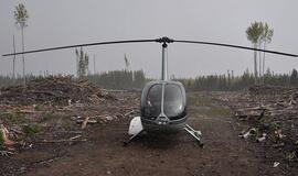 Rusija: per sraigtasparnio katastrofą žuvo trys žmonės