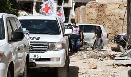 25 000 Sirijos gyventojų pasiekė JT pagalba