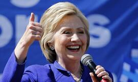 Hilari Klinton užsitikrino reikiamą skaičių delegatų balsų
