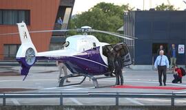 Jojo Mayer į Klaipėdą atskrido sraigtasparniu