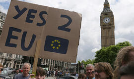 Londone vyksta masiniai protestai