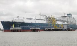 Paskirstyti SGD terminalo metiniai pajėgumai