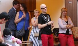 Jojo Mayer į Klaipėdą atskrido sraigtasparniu