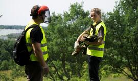 Piliakalniui ir kapinaitėms - jaunųjų ekologų dėmesys