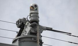 Į Klaipėdą atvyko JAV karinis jūrų laivas USS Mount Whitney