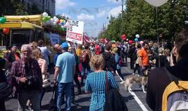 Vilniuje - eitynės "Už lygybę!"