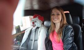 Teatro aikštę papuošė ispanų automobilių paroda