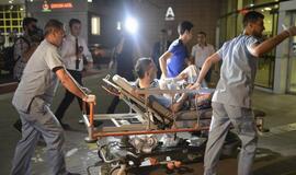 Mirtini sprogimai Stambulo oro uoste